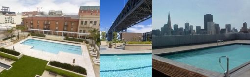 San Francisco Pools: Brannan, Bridgeview, Royal Towers