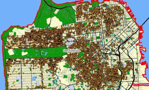 San Francisco Residential Infill Map
