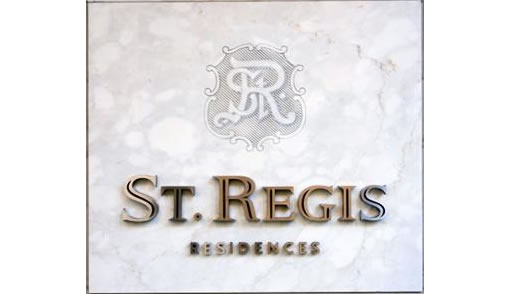 An Incomplete Data Point At The St. Regis (188 Minna)
