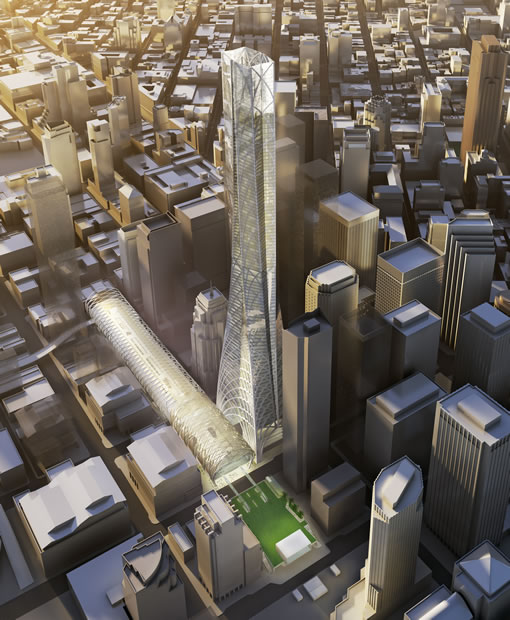 San Francisco's Transbay Terminal and Tower: Skidmore Owings and Merrill Preliminary Design