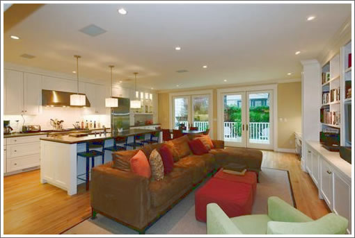 176 Palm: Great room