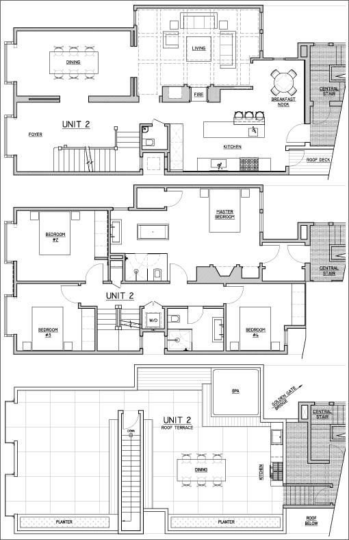 1440 Jackson Street: Unit #2 Floor Plan
