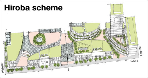 Japantown Hiroba Scheme (Image Source: nichibeitimes.com)