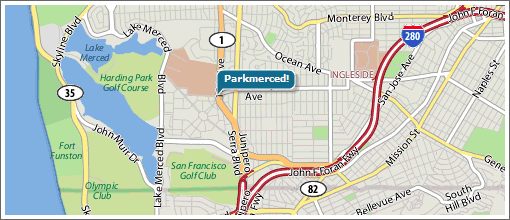 Parkmerced Map