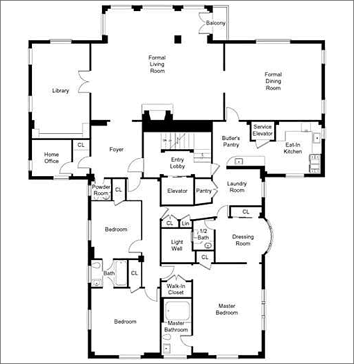 1940 Broadway #6: Floor Plan