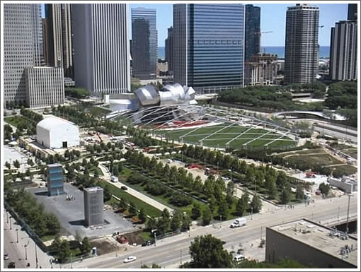 Chicago's Millennium Park (Image Source: aia.org)