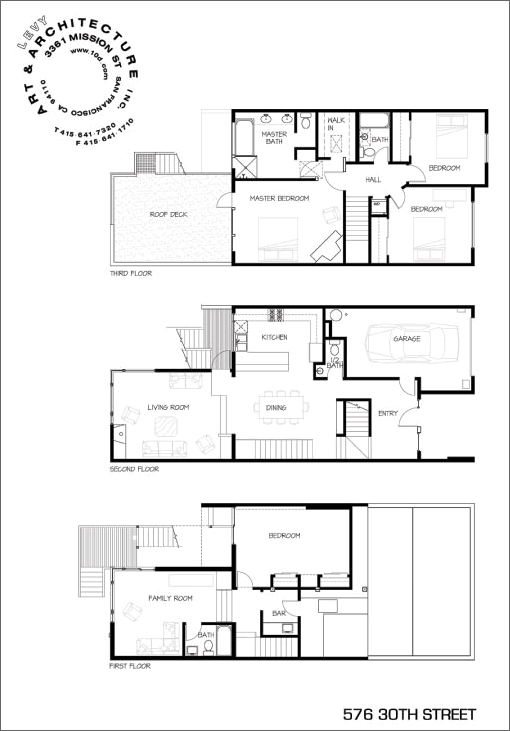 576 30th Street: Floor Plan