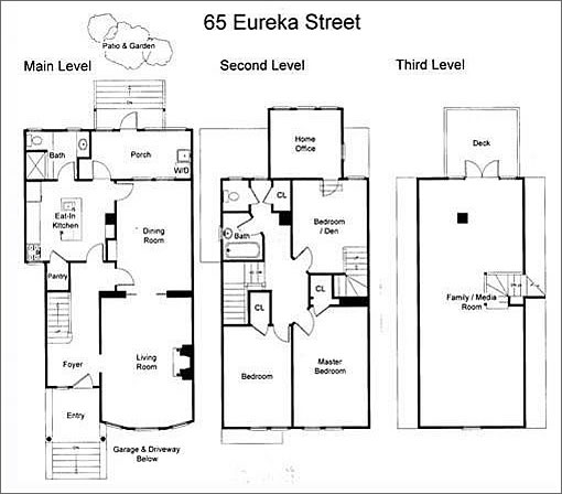 65 Eureka: Floor Plan