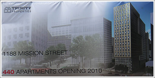 Trinity Plaza: Phase I Banner (www.SocketSite.com)