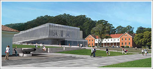 Proposed Contemporary Art Museum Presidio (CAMP)