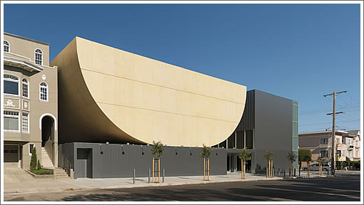 San Francisco's Congregation Beth Sholom Synagogue (Image Source: saitowitz.com)