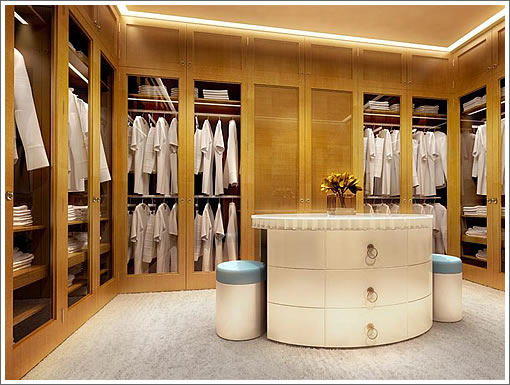 St. Regis Penthouse: Master Closet