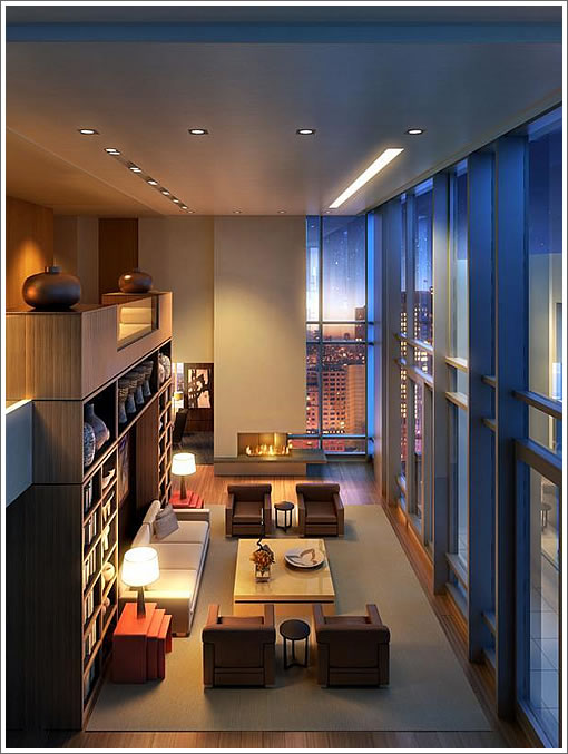 St. Regis Penthouse: Living