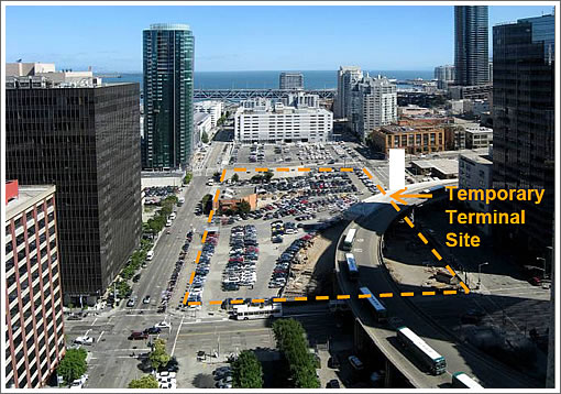 Temporary Transbay Terminal: Site