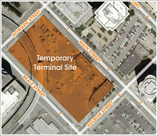Transbay Temporary Terminal Site