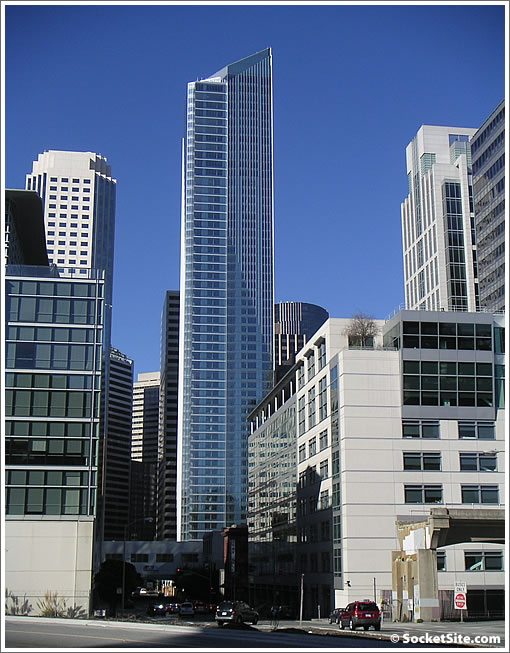 San Francisco's Millennium Tower: 1/17/09 (www.SocketSite.com)