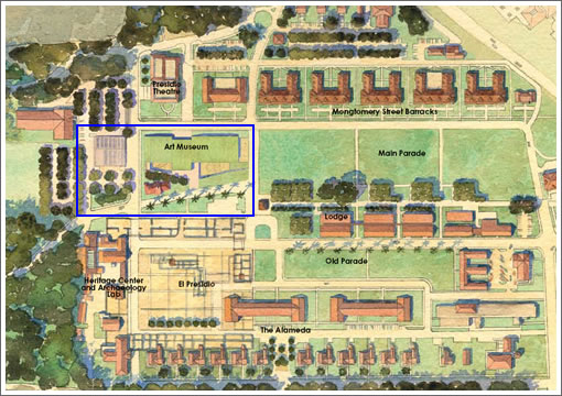 Revised Presidio Main Post Plan and CAMP Design