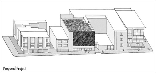 Drew School Massing: As Proposed