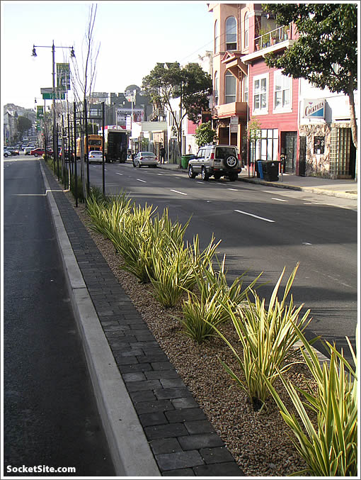 New Divisadero Median (www.SocketSite.com)