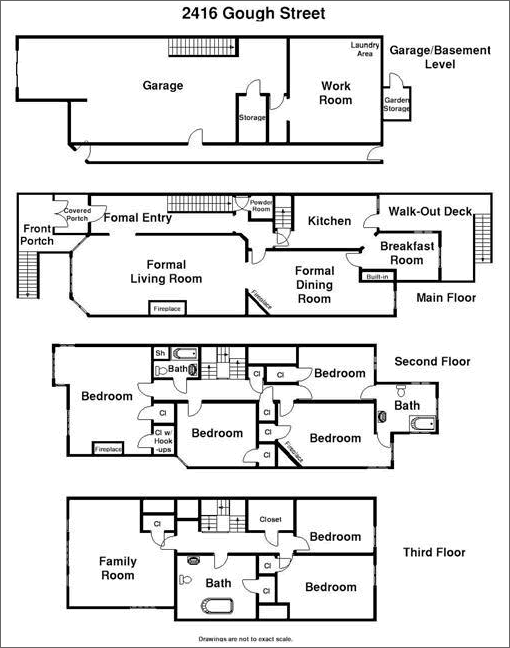2416 Gough Floor Plans