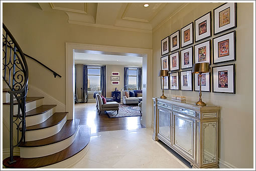 1800 Gough Penthouse Foyer