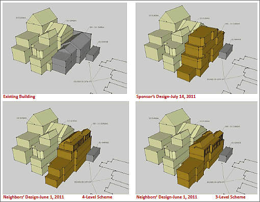 309-311 Eureka: Neighbor's Proposed Alternatives