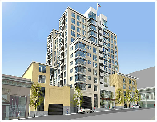 1285 Sutter Street Rendering