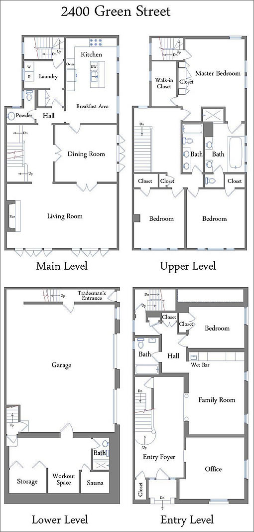2400 Green Floor Plans