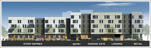 Mission Bay Block 7 West: North Elevation