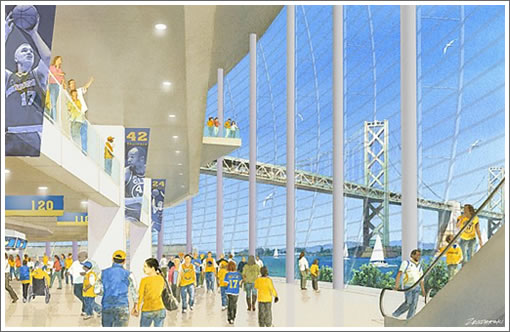 Warriors Stadium Interior Concept