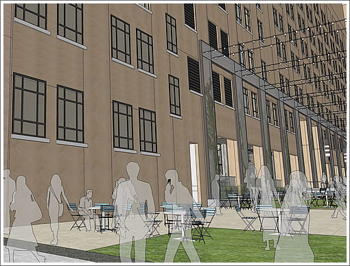 1355 Market Street Alley Rendering