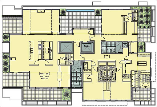 1601 Larkin #601 Floor Plan