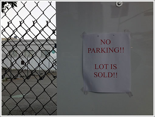 No Permits Yet, But Now No Parking (Nor BMRs) At 3500 19th Street