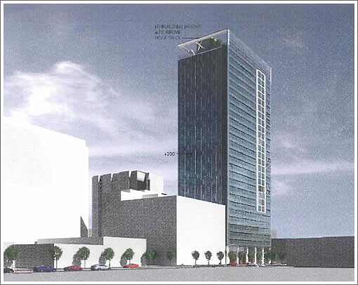 100 Van Ness: Revised Rendering