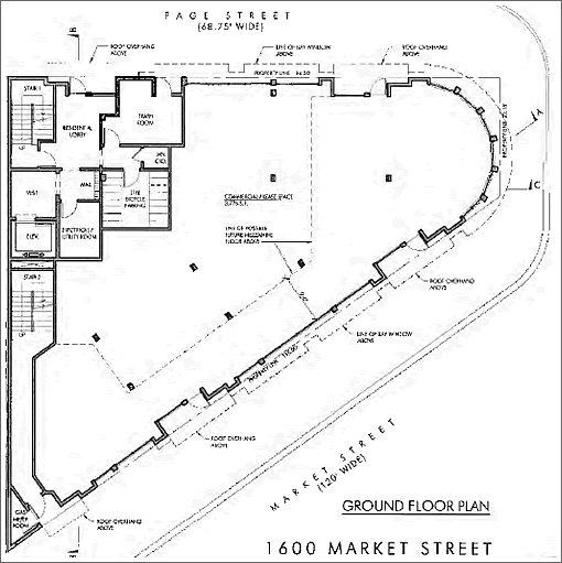 1600 Market Street: Ground Floor Plan