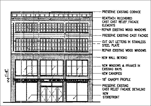 The Strand Renovation Rendering