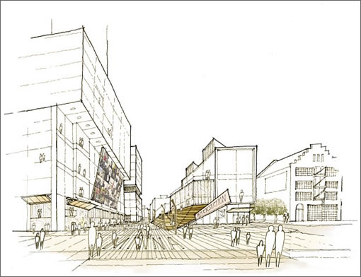 Chronicle Site Rendering: Minna Elevation