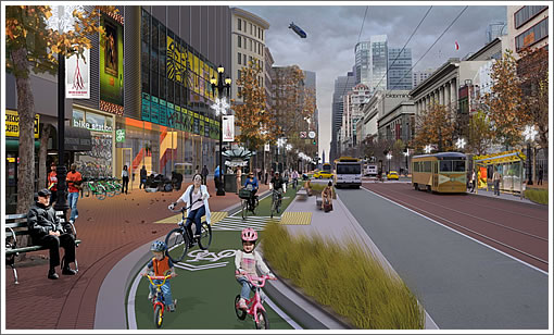 Bike Lanes On Mission: An Even Better Market Street Plan?