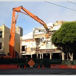 Demolition Of Derelict Pagoda Theater Is Underway