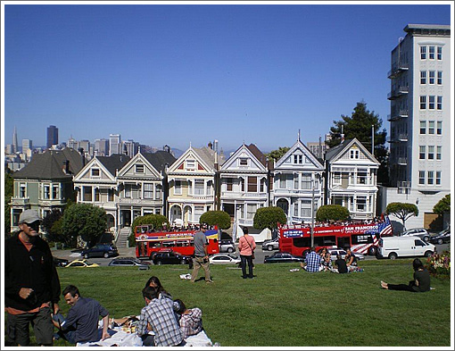 Banning Tour Buses From Around Alamo Square While Allowing The Big Tech Shuttles To Roll.  For Now.