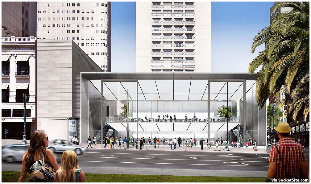 Planning Commission Approves Plans For Apple’s Flagship SF Store