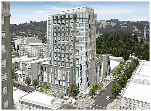 Berkeley High-Rise Hotel Ready For Review And Design Debate