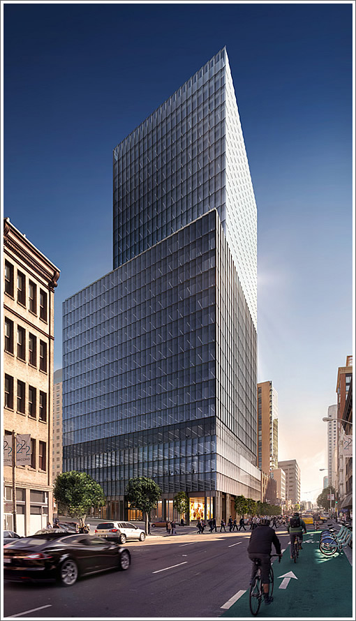 A New Peek Inside And Around Tishman’s 222 Second Street Tower