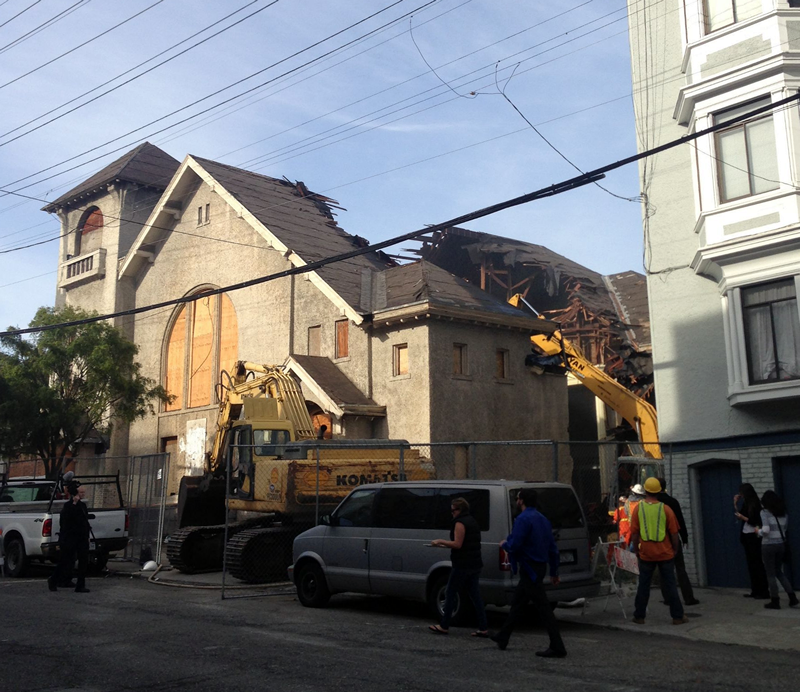 1601 Larkin Street Demolition