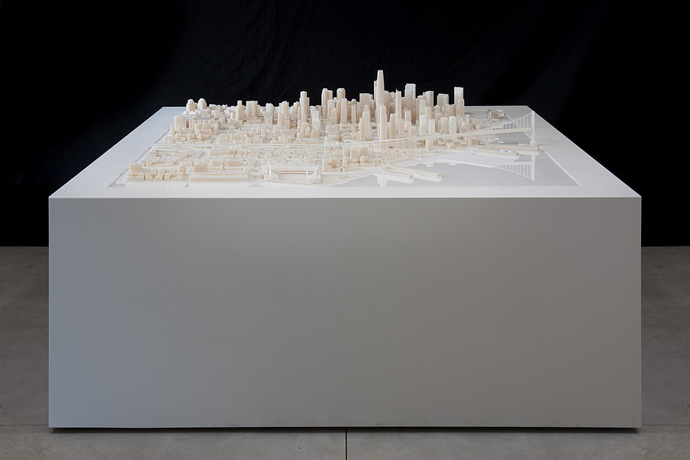 Printed 3D Model of San Francisco
