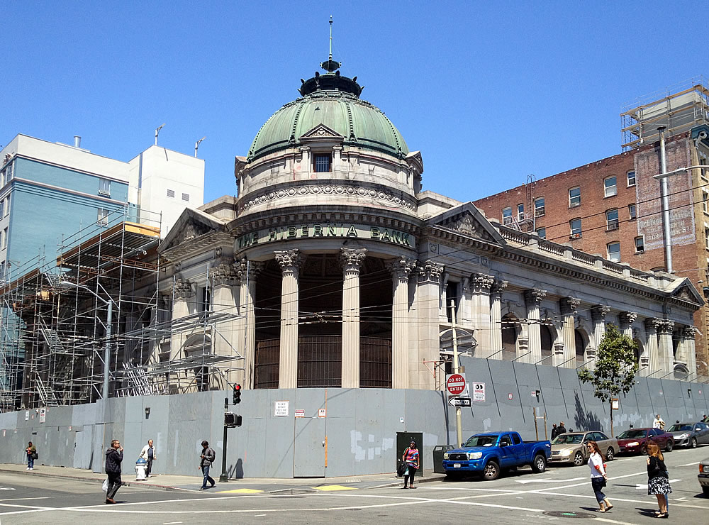 Hibernia Bank Renovation Is Rolling, Will It Be Rocking As Well?