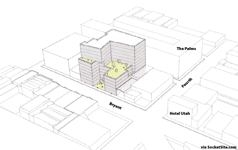 Big Plans For An Eleven-Story Building To Redefine Bryant Street