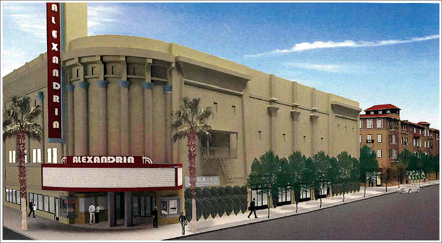 Alexandria Theater Rendering 2013