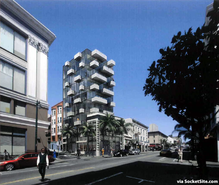 Modern Addition To Historic Polk Street Building Proposed To Rise