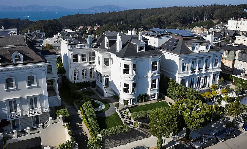 An $11M Presidio Heights Mansion Without A Garage (For Now)